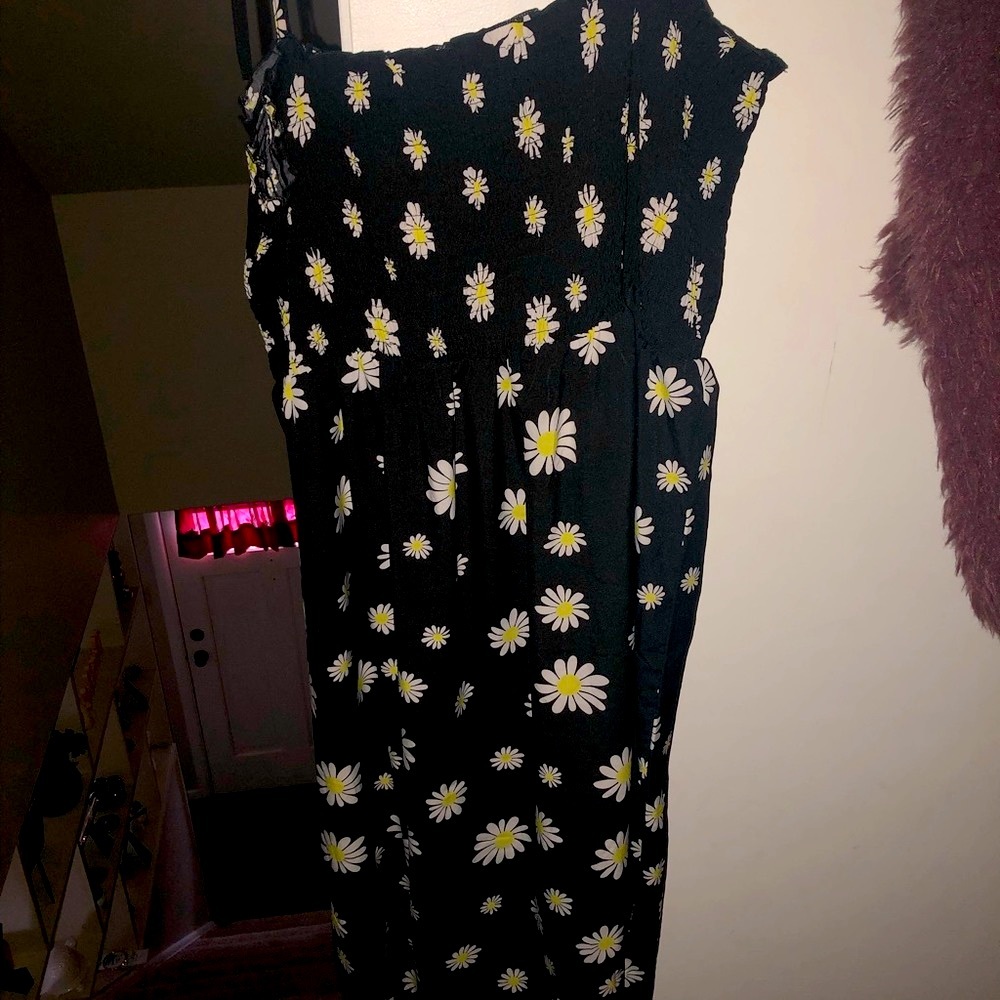 SHEIN daisy print dress 3XL NWOT